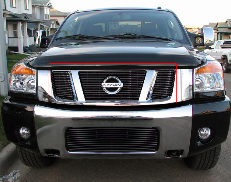 Billet grills for nissan titan #8