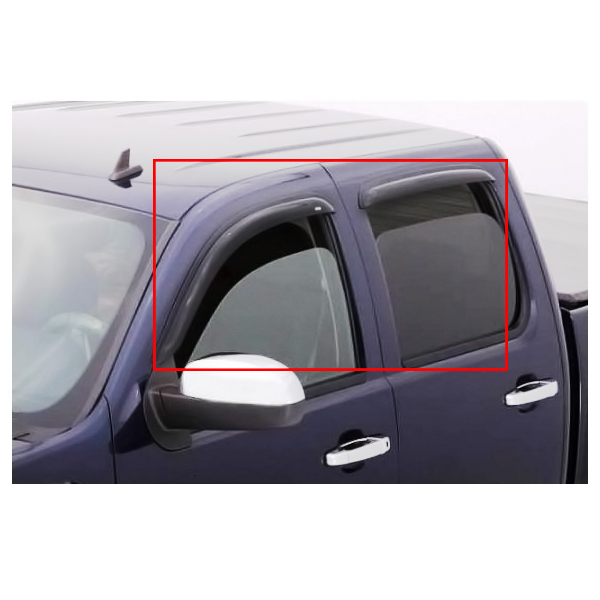 For9916 Ford F250/350/450 Super Duty Super Cab Sun/Rain Guard Vent