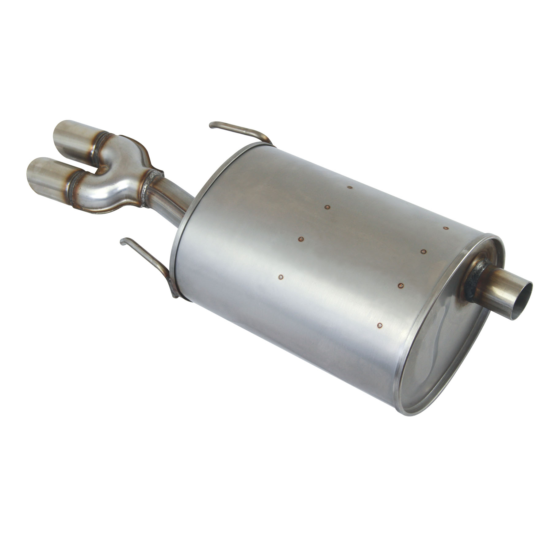 For 03-08 Grand Prix 3.8L 1pc Passenger Side SS Quiet-Flow Muffler Exhaust