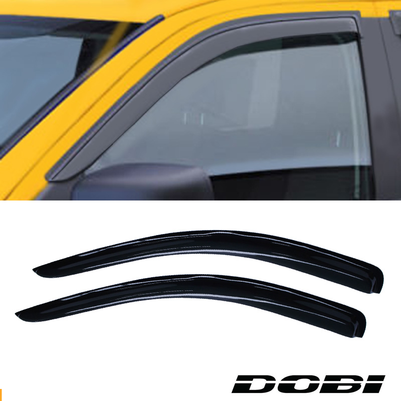 DOBI 4pc Vent Shade Window Visors 02-08 Ram 1500 03-09 2500//3500 Quad//Crew Cab
