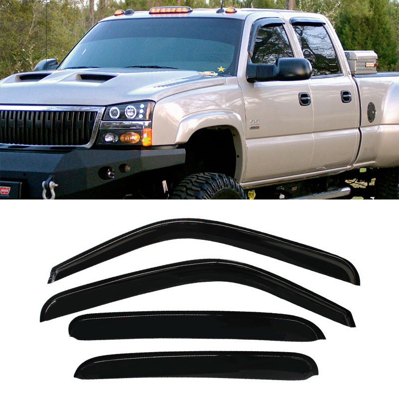 4pcs For 95-05 Blazer 95-01 Jimmy//Bravada 4Dr Sun//Rain Guard Vent Window Visor