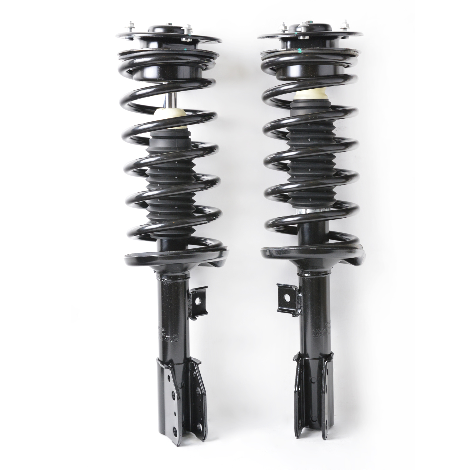 BROSCONE S0497-S0498 2 Pieces 1 Pair Front Suspension Shocks Complete Struts And Coil Spring Assembly Fits 2006 2007 Saturn Vue