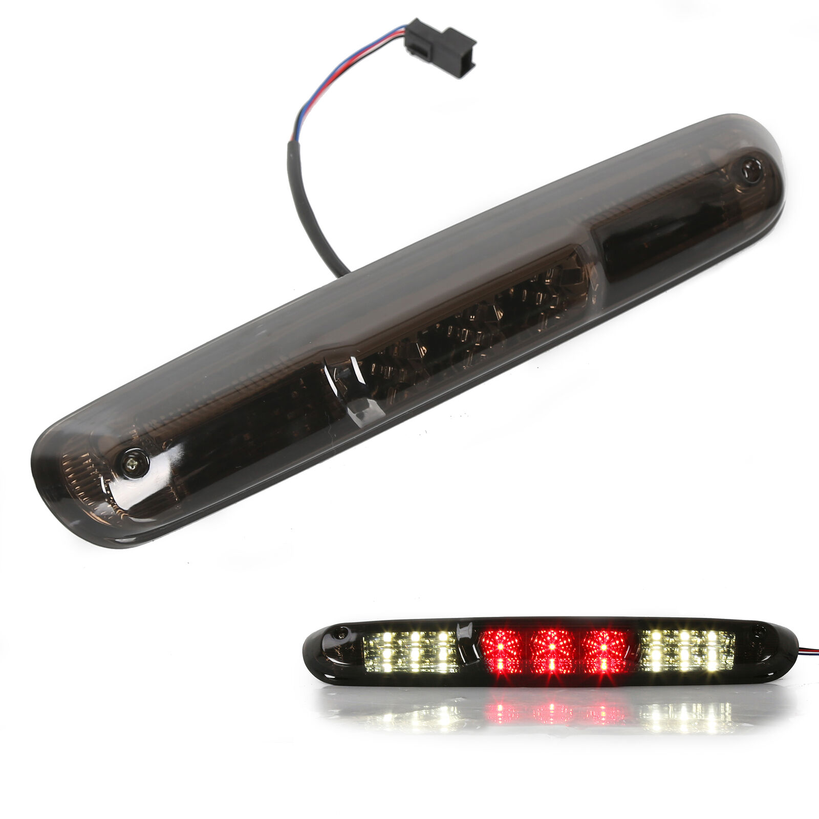 3RD Third Brake Cargo LED Rear Light Lamp For Sierra Silverado Smoked_voghion.com