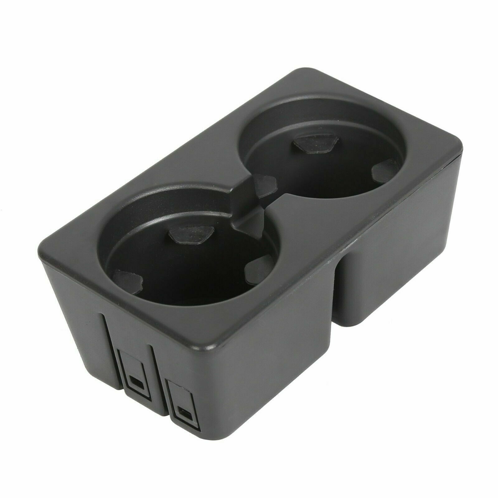 Dual Cup Holder Insert For Cadillac Chevrolet GMC Front Floor_voghion.com