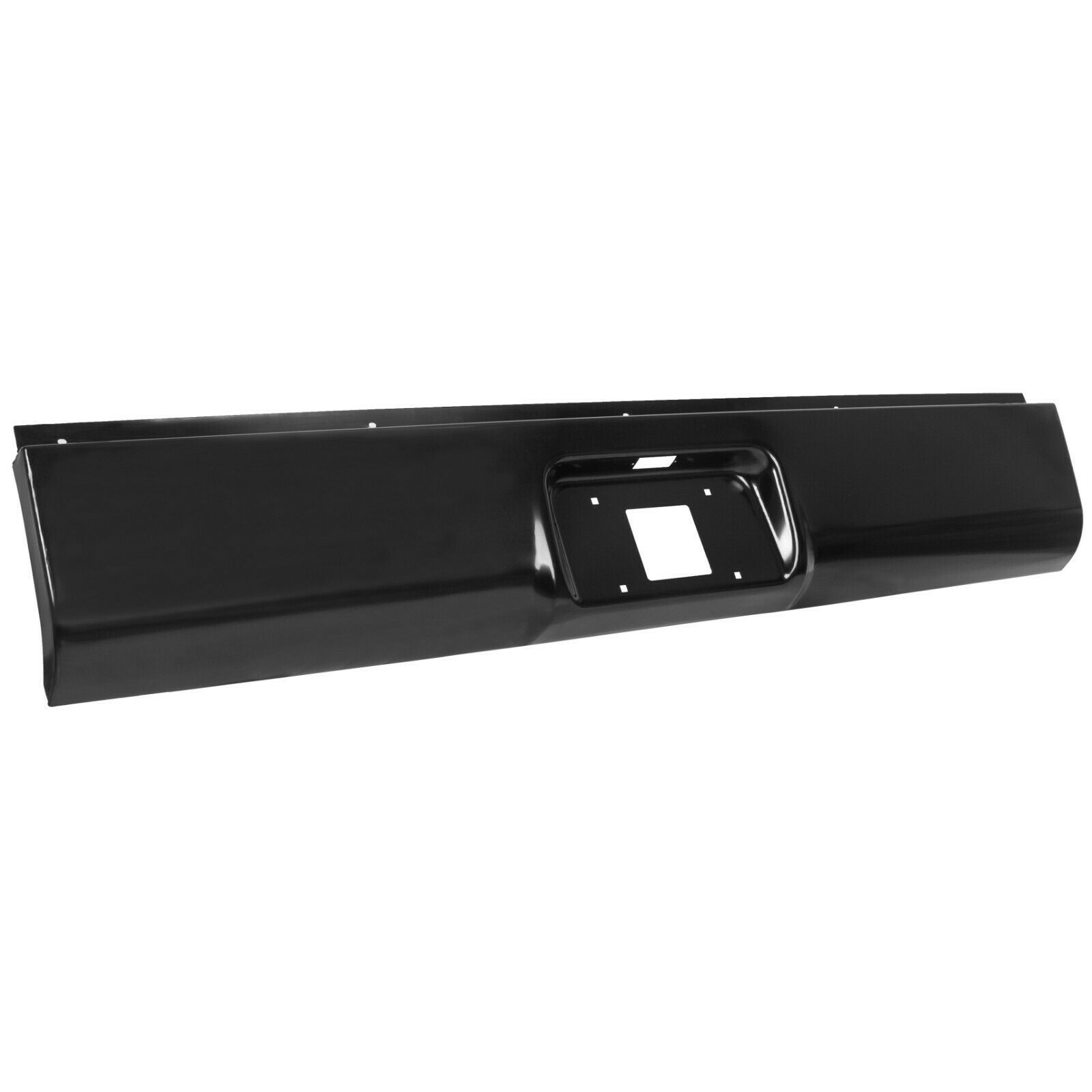 Rear Steel Bumper Roll Pan For Sierra Silverado Fleetside_voghion.com