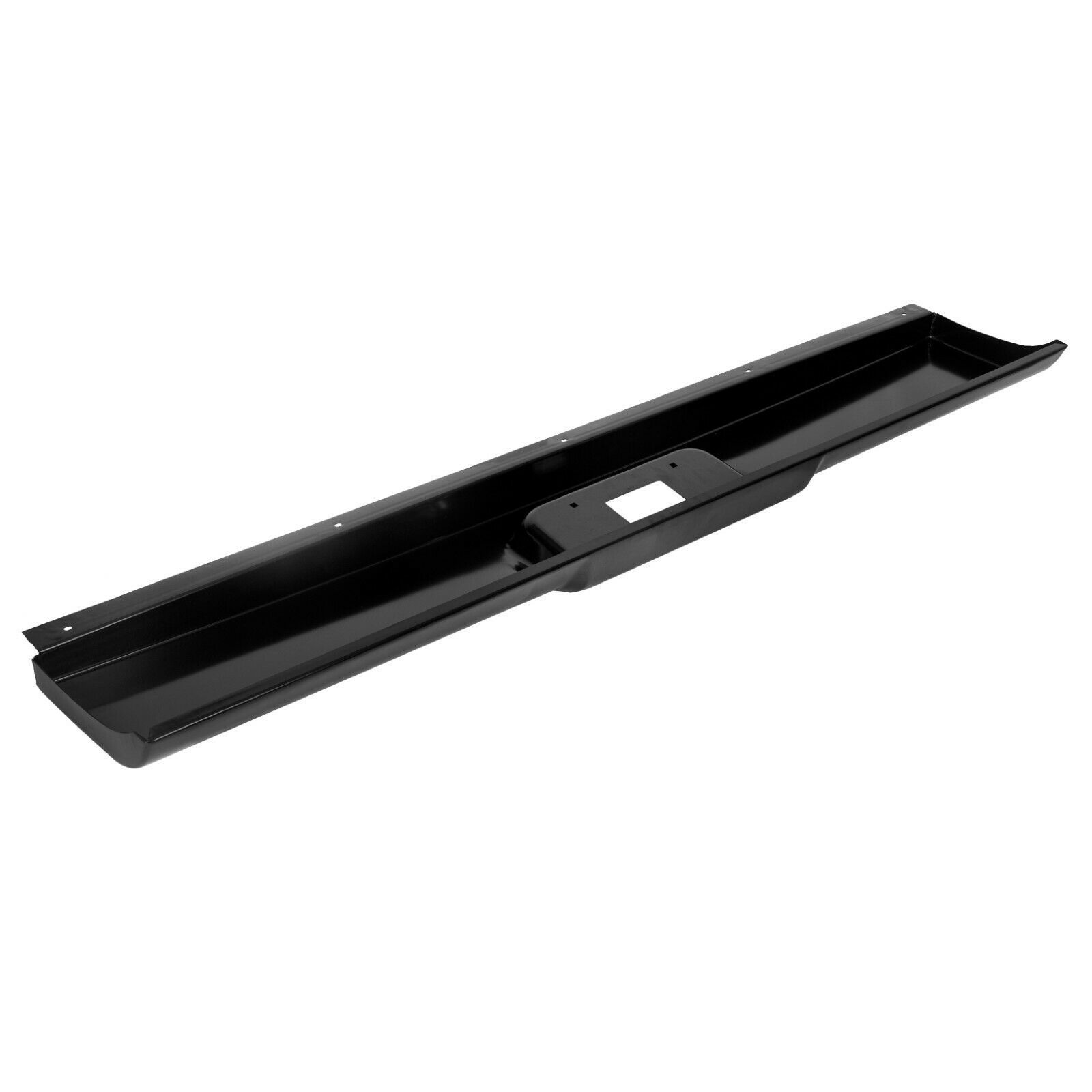 Rear Steel Bumper Roll Pan For Sierra Silverado Fleetside_voghion.com