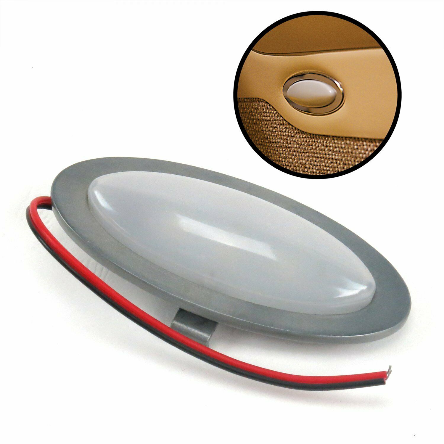 Billet Courtesy Dome Light KICBWDL Truck Custom Muscle_voghion.com