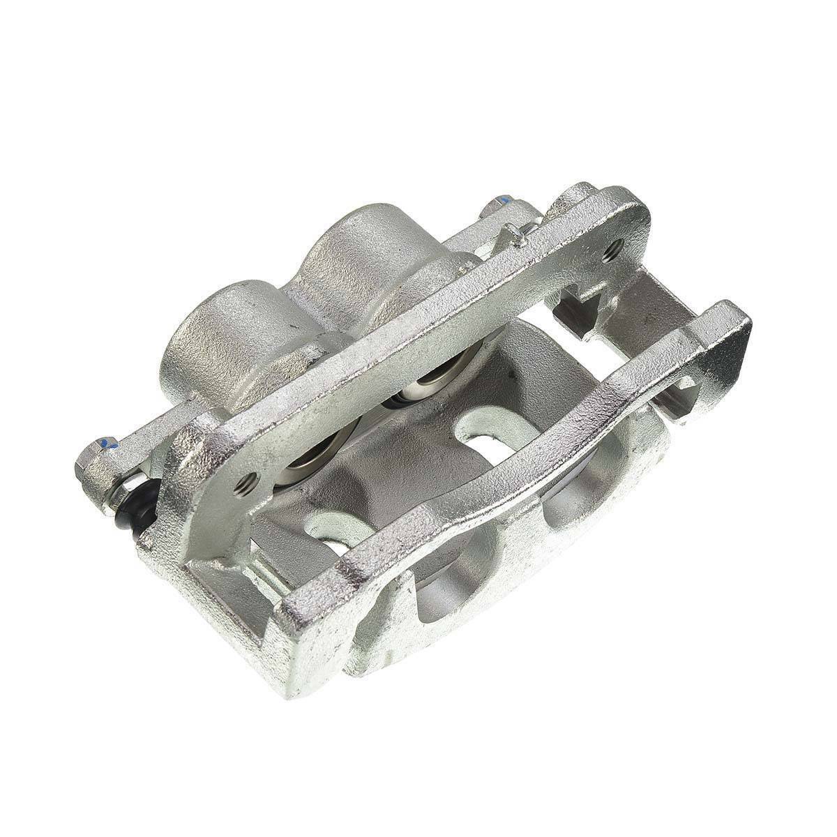 2x Brake Caliper W/ Bracket Front For Cadillac Chevrolet GMC_voghion.com