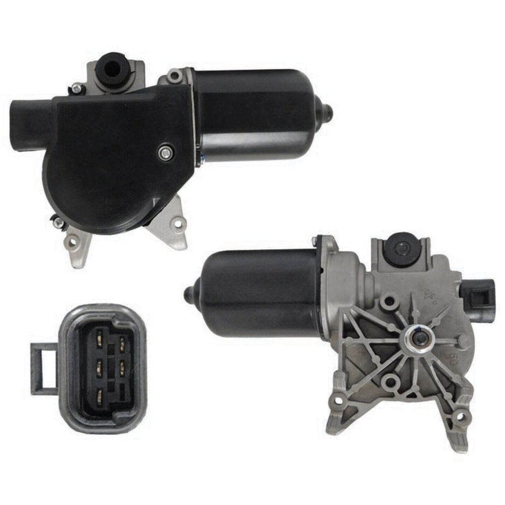 Wiper Motor W/Pulse Board Module For Cadillac Chevrolet GMC_voghion.com