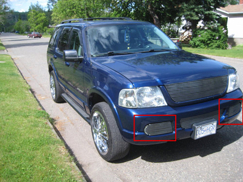 2002 Ford explorer grille assembly #10