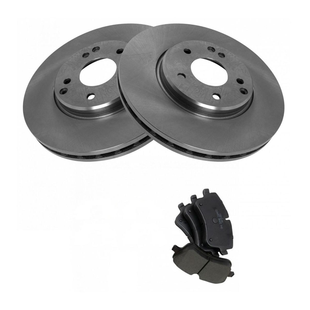 Front Posi Ceramic Disc Brake Pad & Rotor Kit For Mercedes Benz_voghion.com