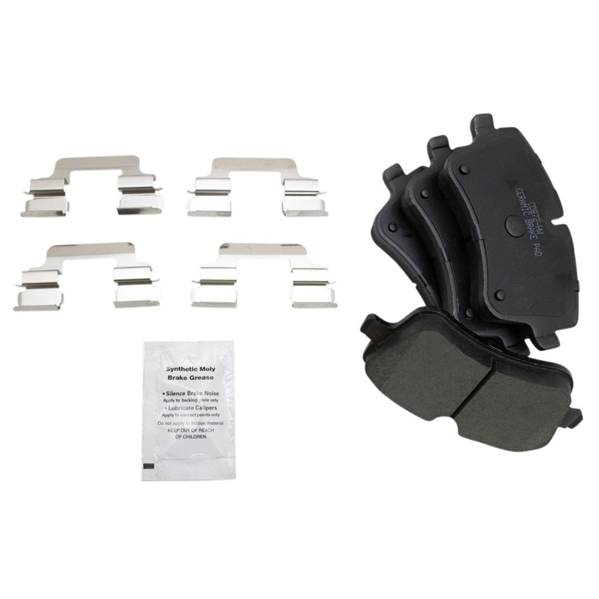Front Posi Ceramic Disc Brake Pad & Rotor Kit For Mercedes Benz_voghion.com