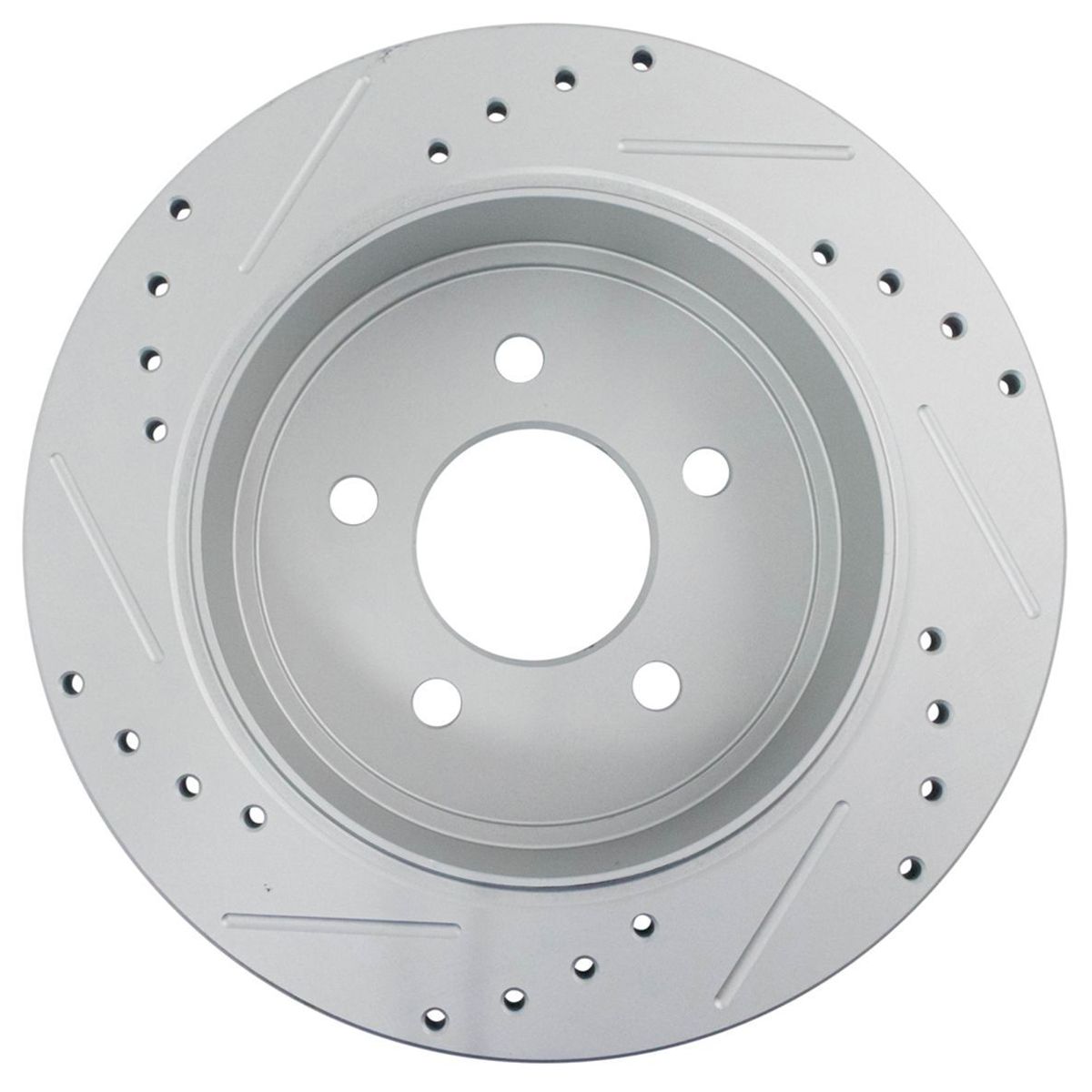 Drilled Slotted Rear G-Coated Brake Rotor_voghion.com