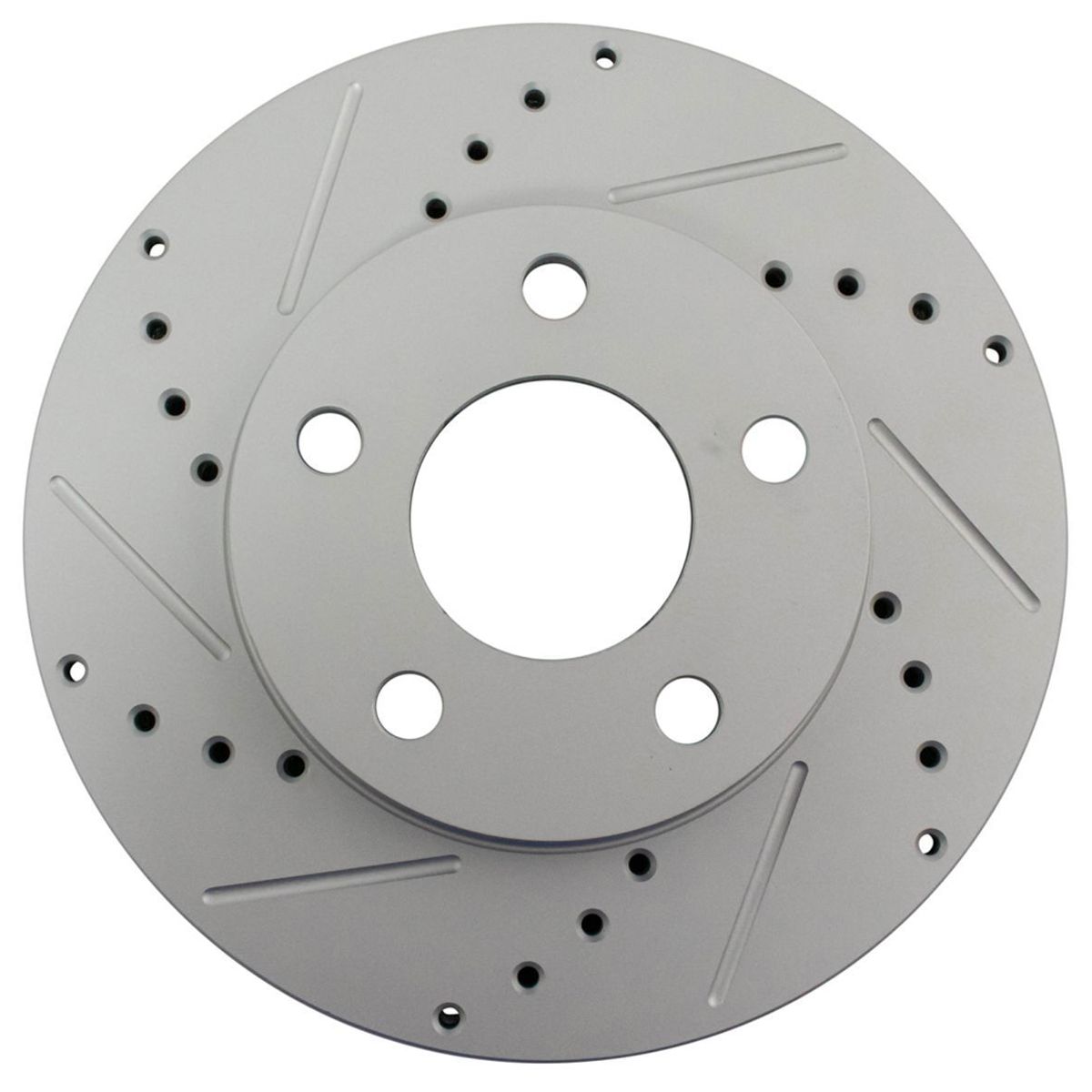Brake Rotor Drilled Slotted Front Coated For Chevy_voghion.com