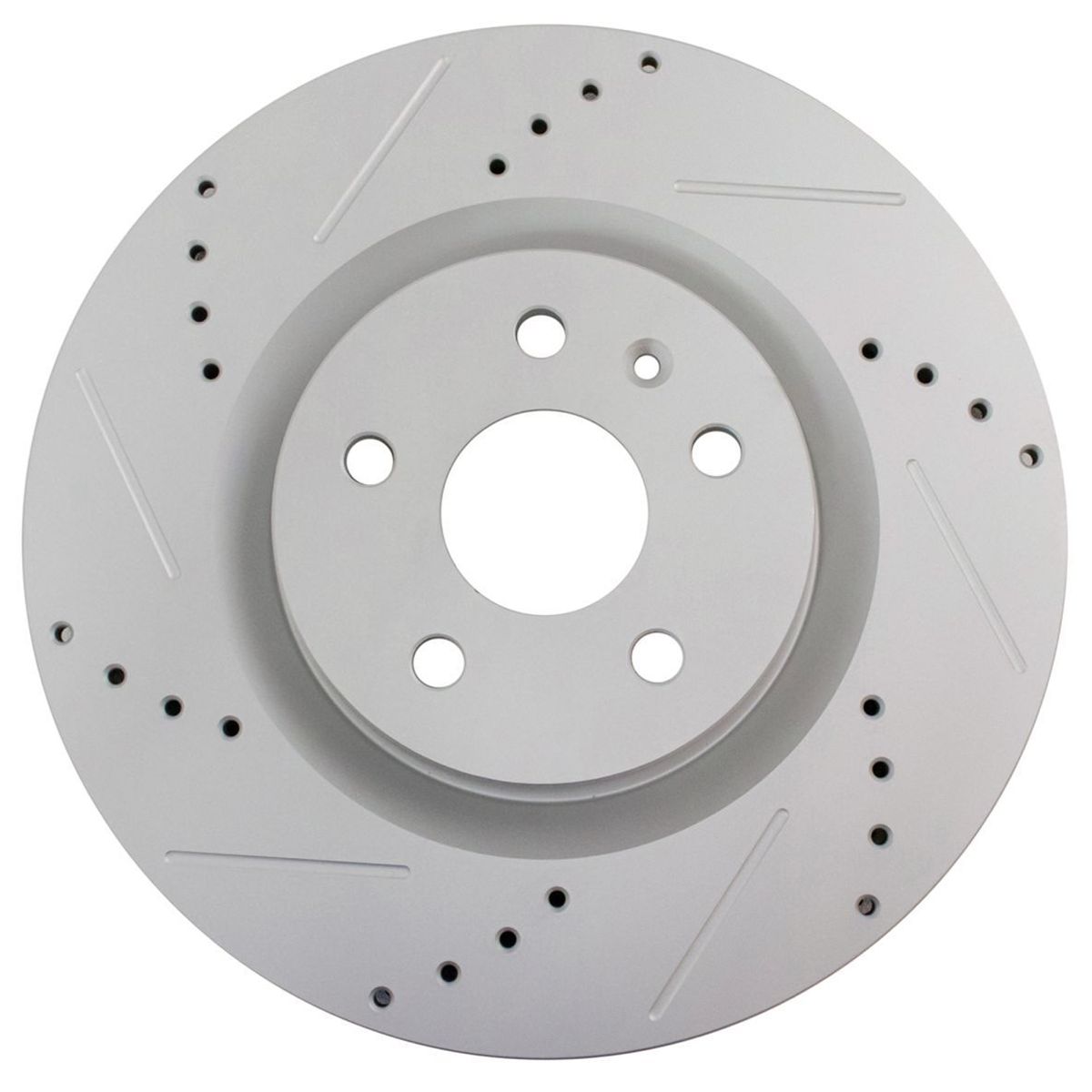Brake Rotor Drilled Slotted Front Coated For Chevy_voghion.com