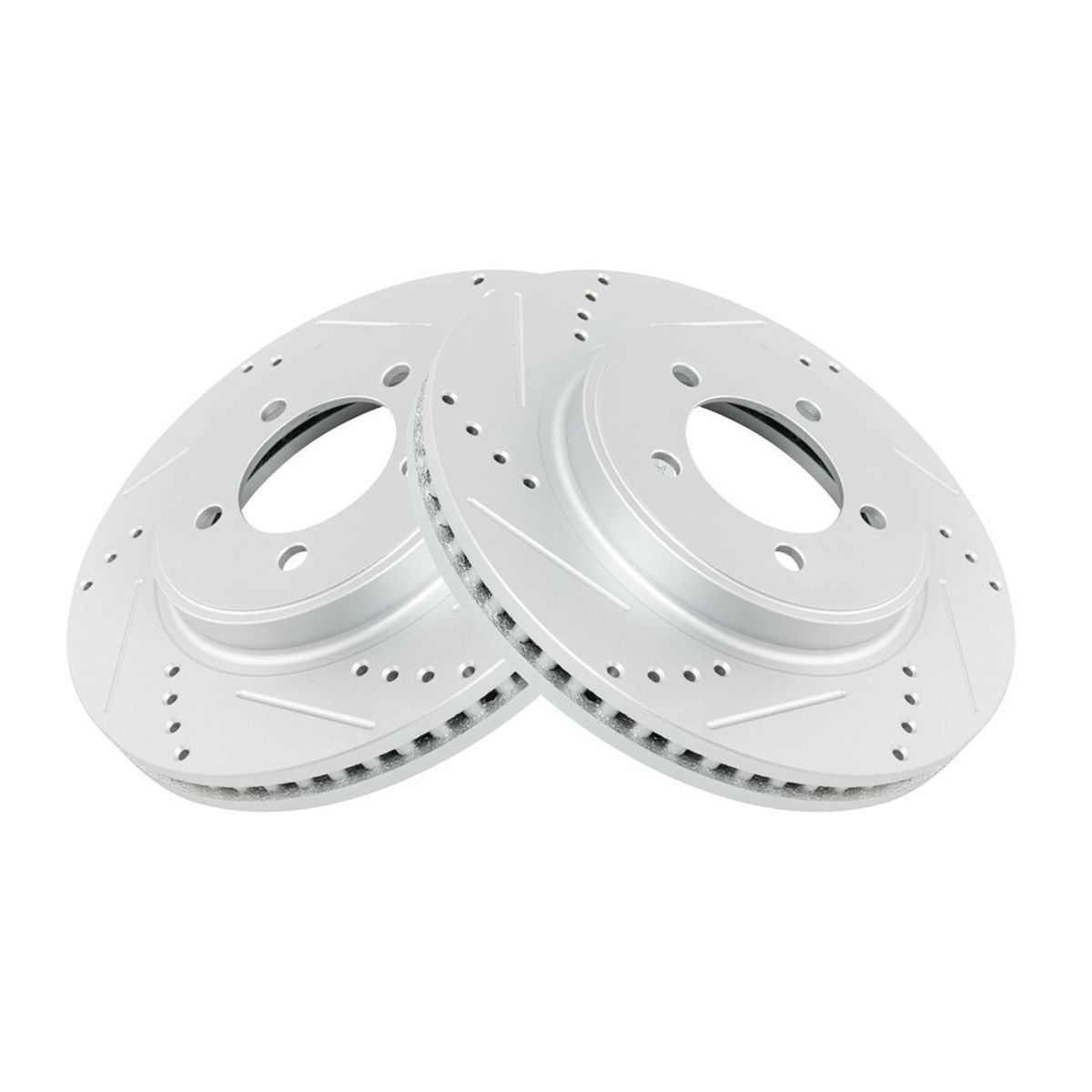 Brake Rotor Drilled Slotted G-Coated Front_voghion.com