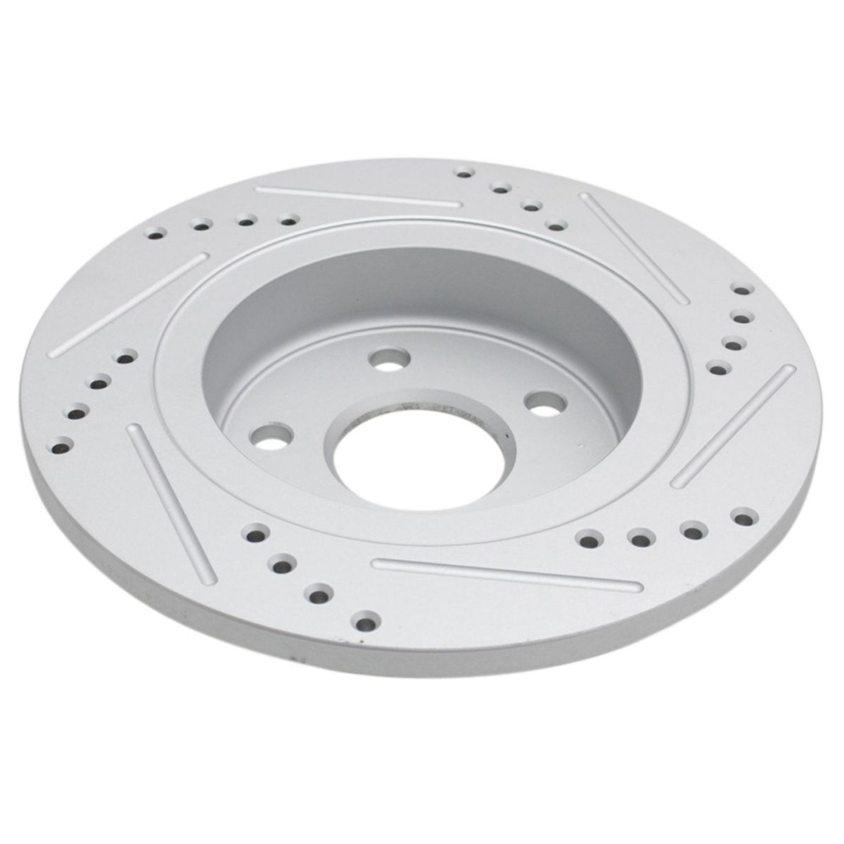 Brake Rotor Drilled & Slotted Coated Rear For Chevy_voghion.com