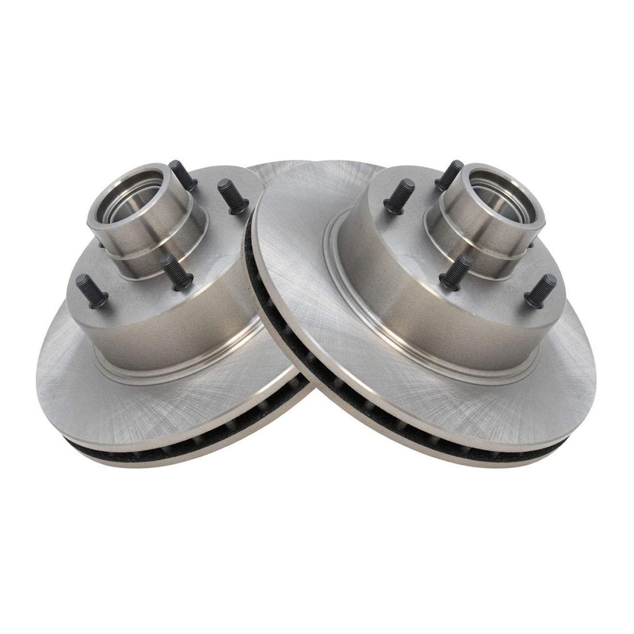 Front Disc Brake Rotor Driver & Passenger Side Kit Set Of 2 For GM_voghion.com