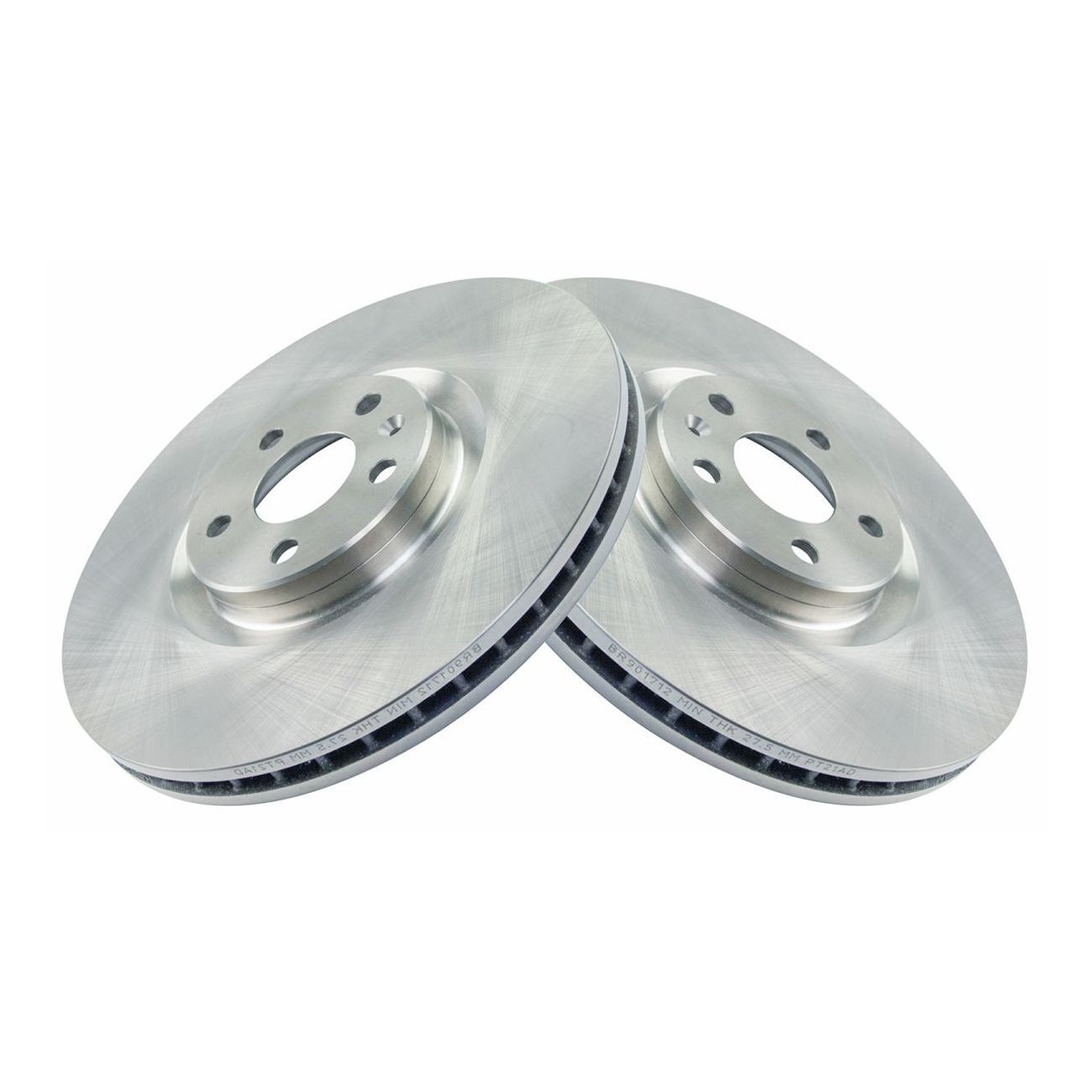 Front Disc Brake Rotor LH Kit Set Of 2 For Volvo_voghion.com