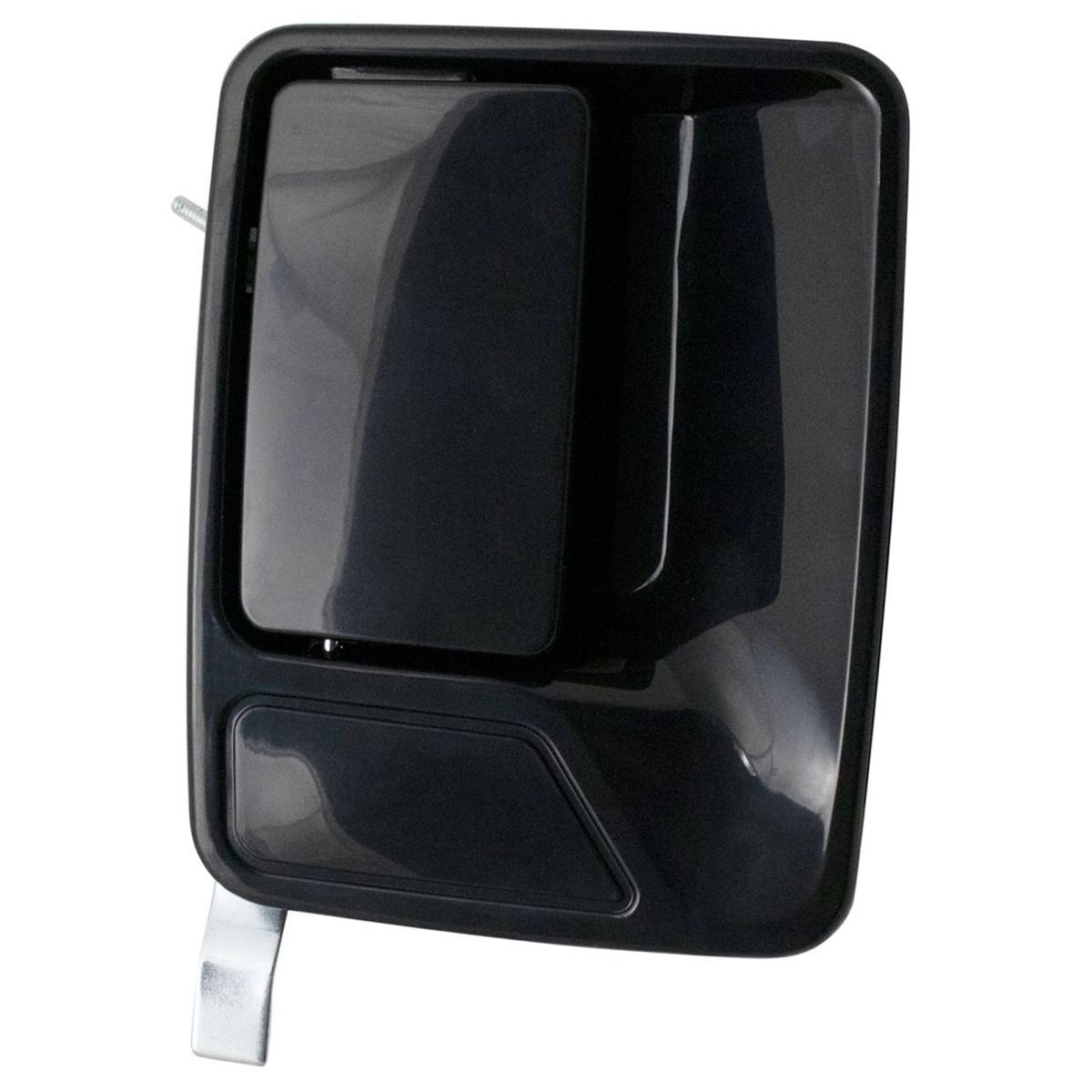 2pc Front Exterior Outside Black Door Handle Set Super Duty_voghion.com