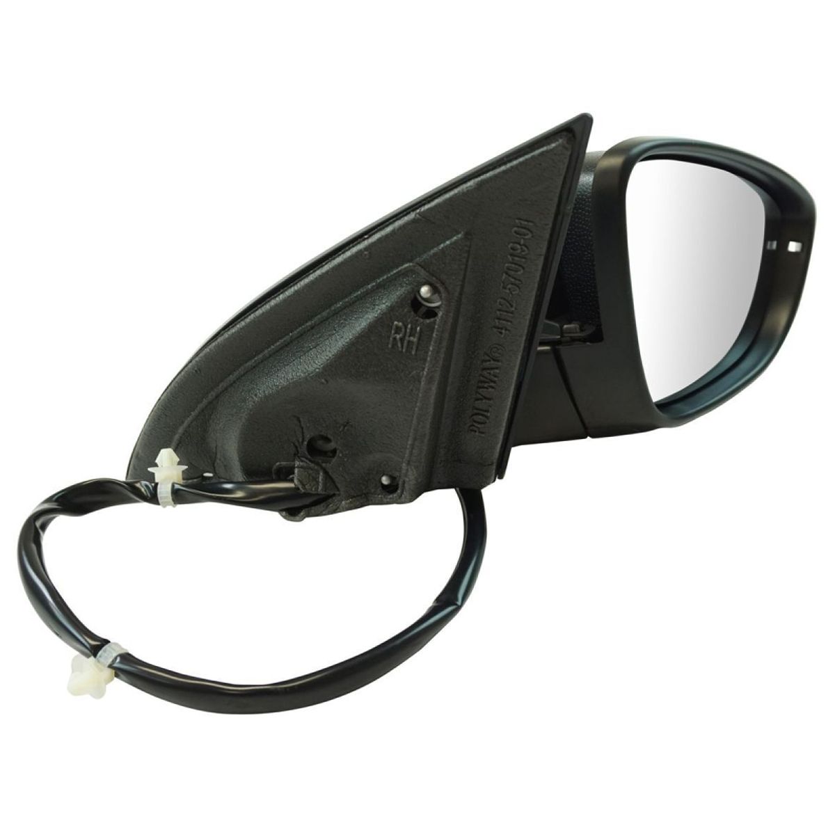 Exterior Power Heated Memory W/ Signal Folding Puddle Light Mirror For VW_voghion.com