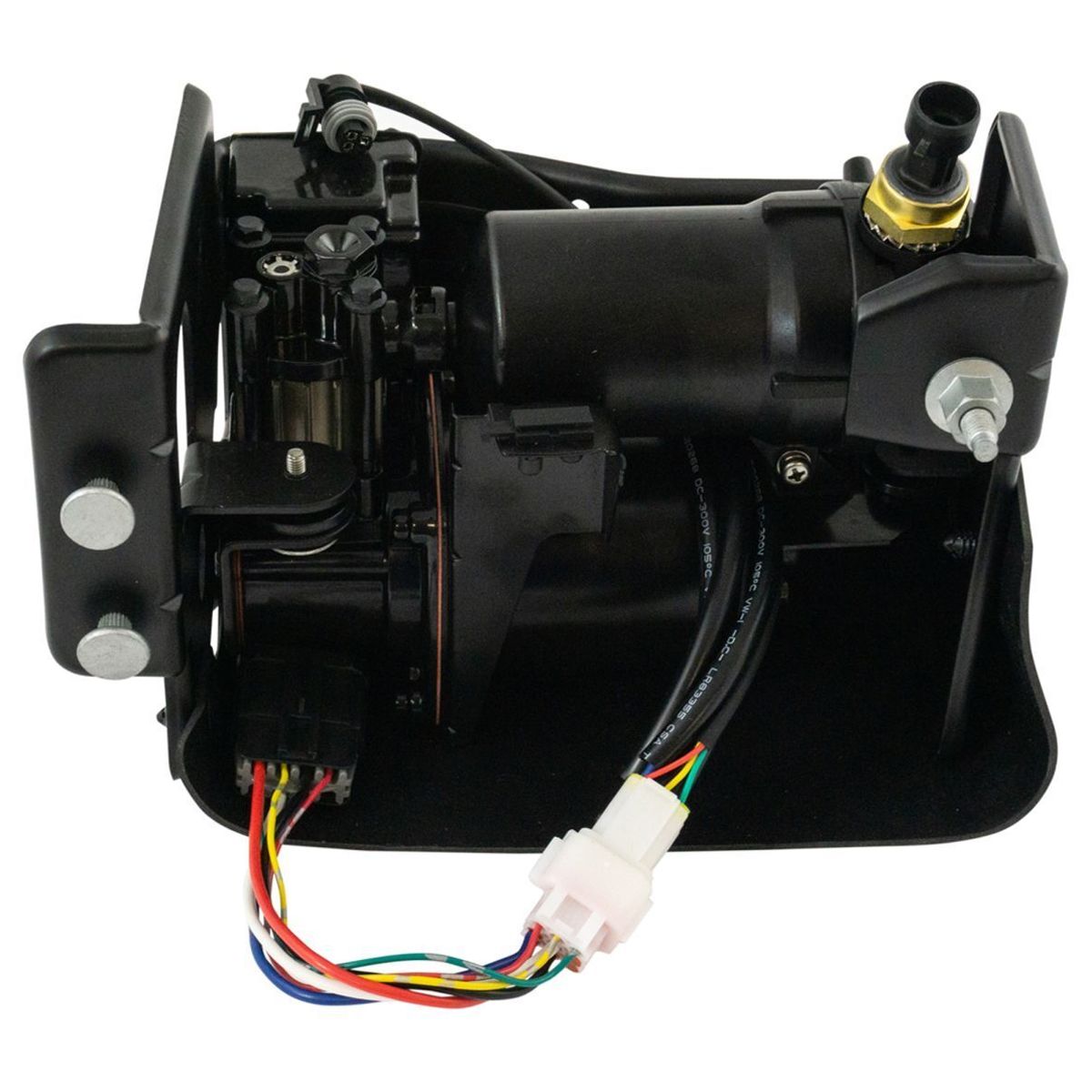 Rear Air Suspension Shock Absorber Compressor Pump Kit 3pc For Yukon Tahoe_voghion.com