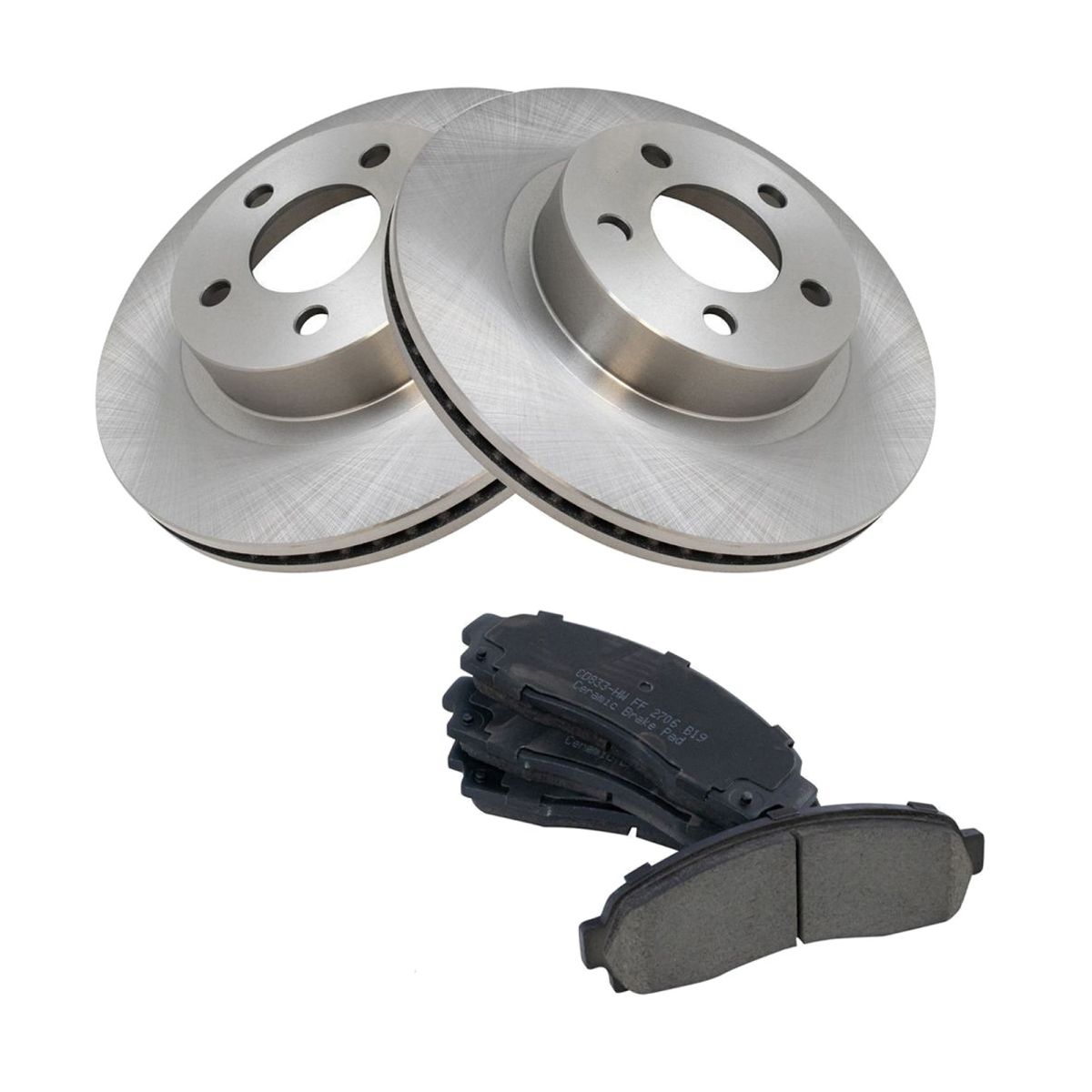 Front Posi Ceramic Disc Brake Pad & Rotor Kit Mazda_voghion.com