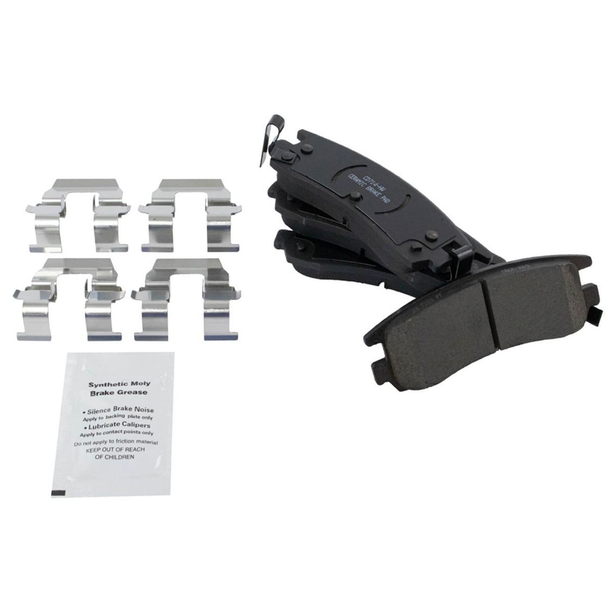 Brake Rotor & Ceramic Pad Front & Rear Kit W/Fluids For LeSabre Impala_voghion.com