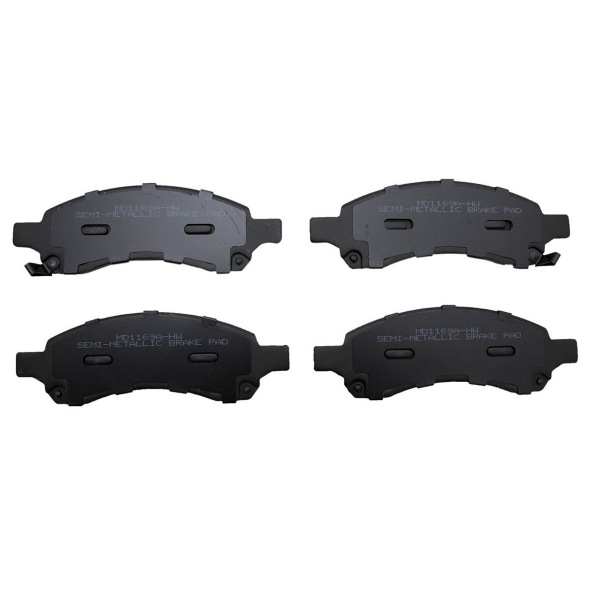 Brake Pad & Rotor Kit Metallic Front W/Chemicals_voghion.com