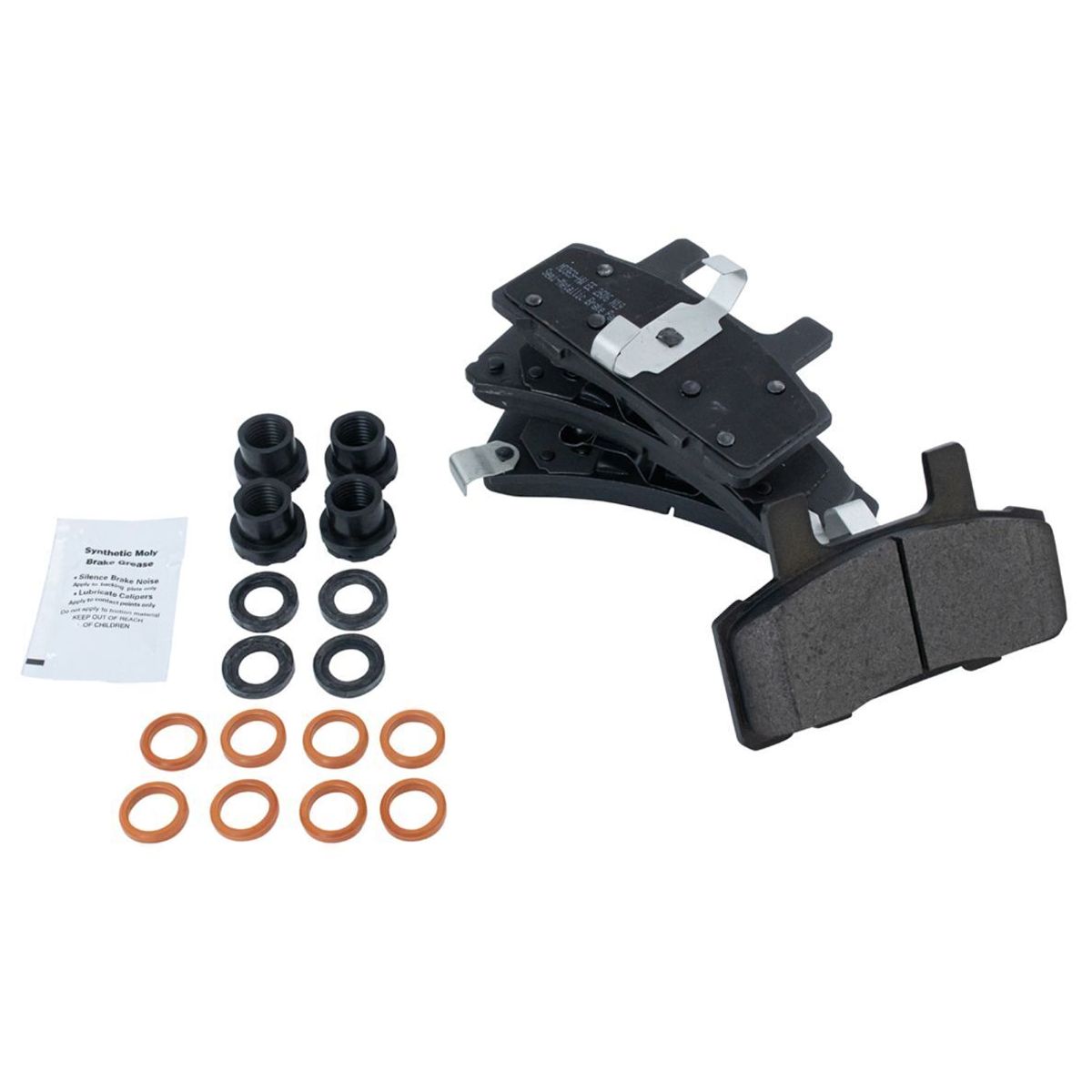 Front Metallic Pads Performance Rotors & Caliper Kit For GM Truck_voghion.com