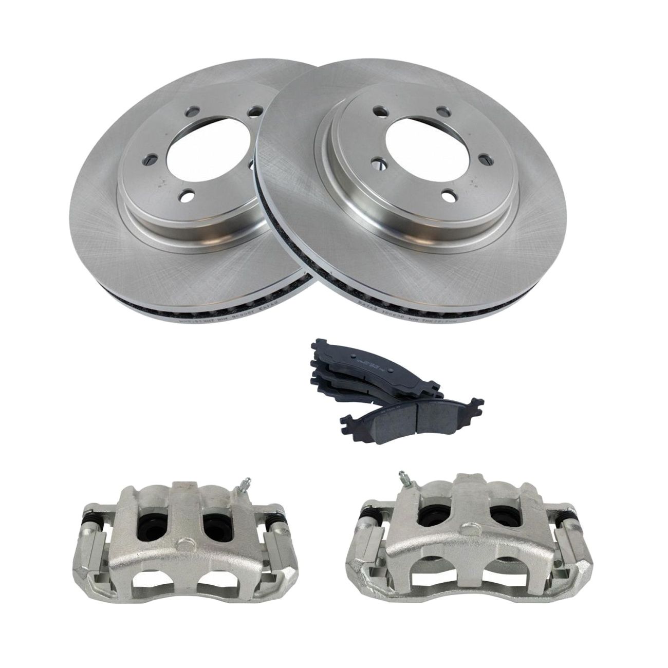 Front Ceramic Brake Pad, Rotor & Caliper Kit_voghion.com