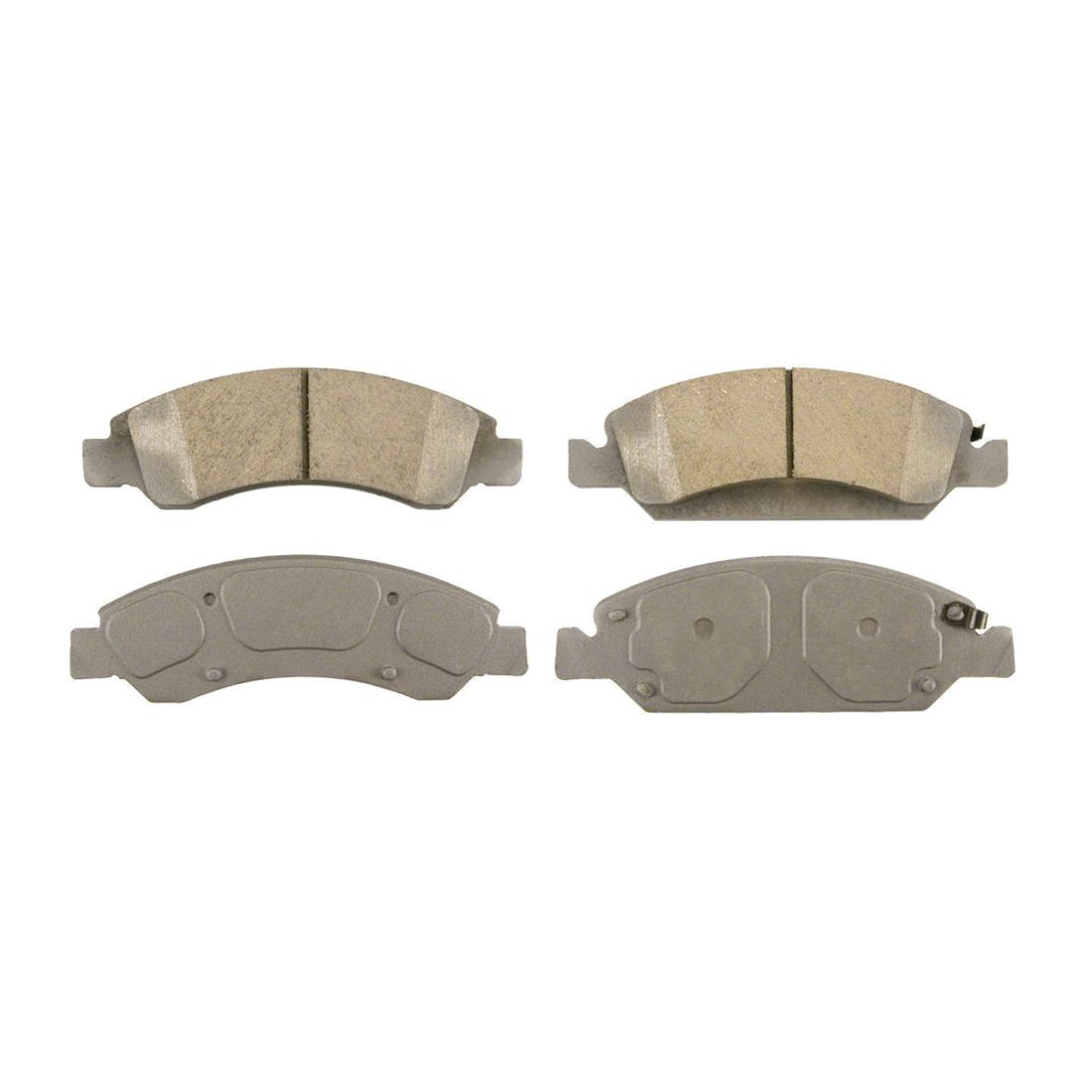 For 11-20 Escalade Luxury Disc Brake Pad Set-ThermoQuiet Disc Brake Pad Front_voghion.com