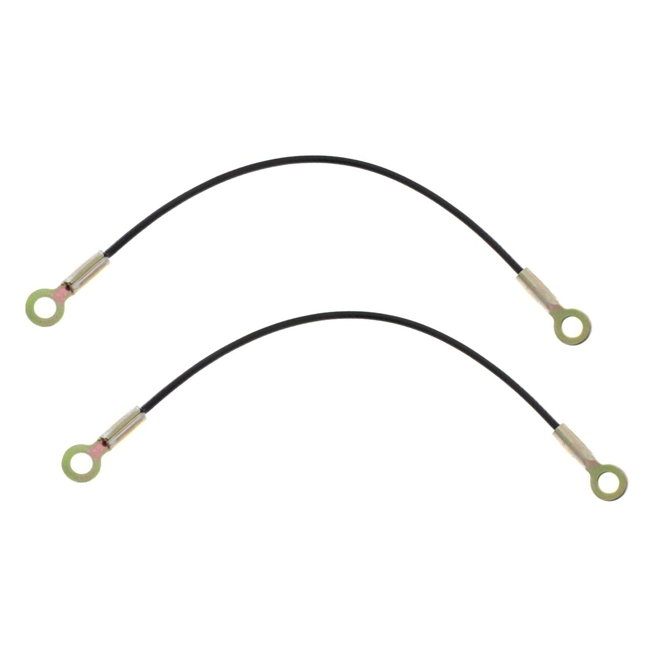 Pair Tailgate Cables Set Of 2 Left-and-Right For 1978 C25 Suburban Left & Right_voghion.com