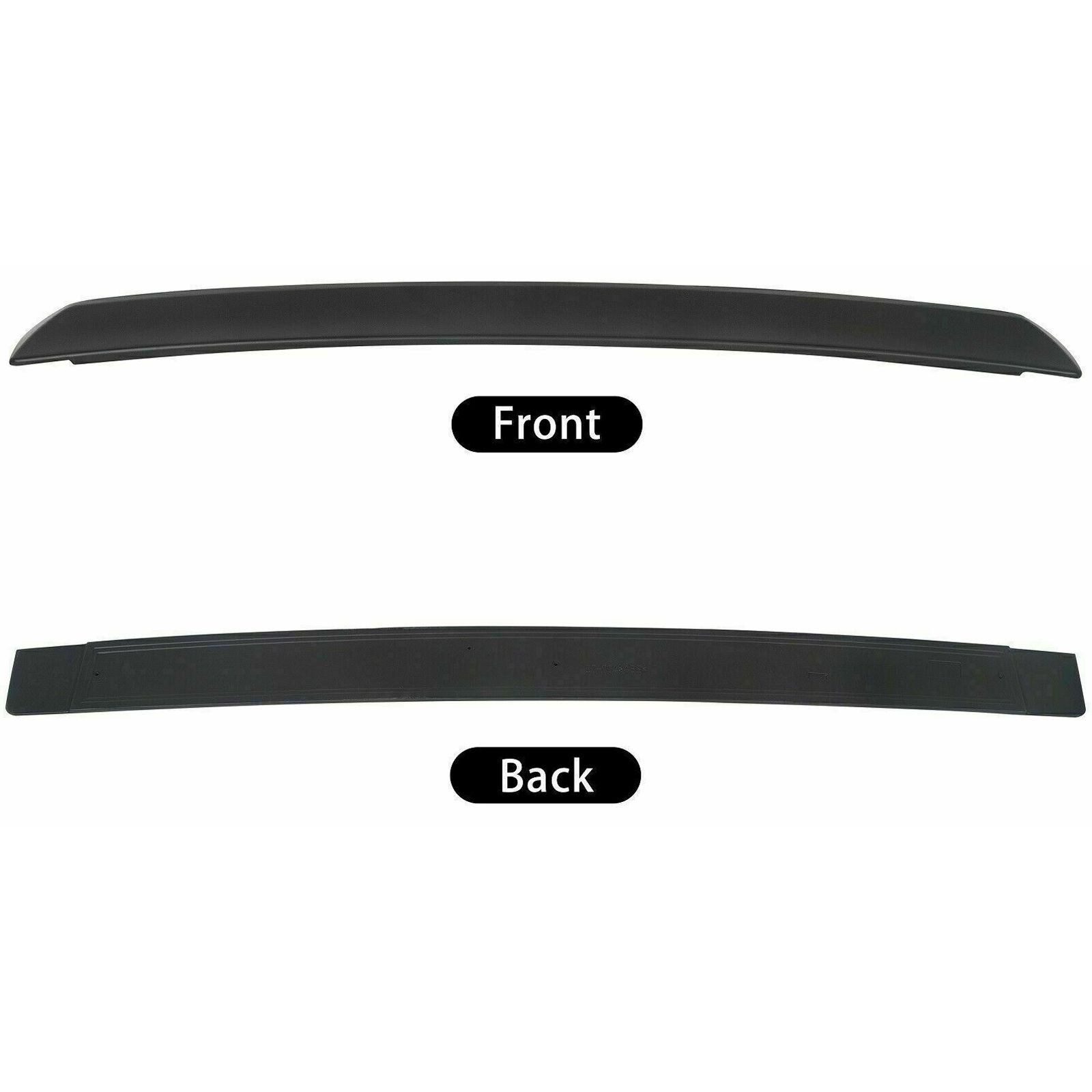 For Dodge 2008-2023 Challenger Rear Trunk Wing Spoiler Matte Black_voghion.com