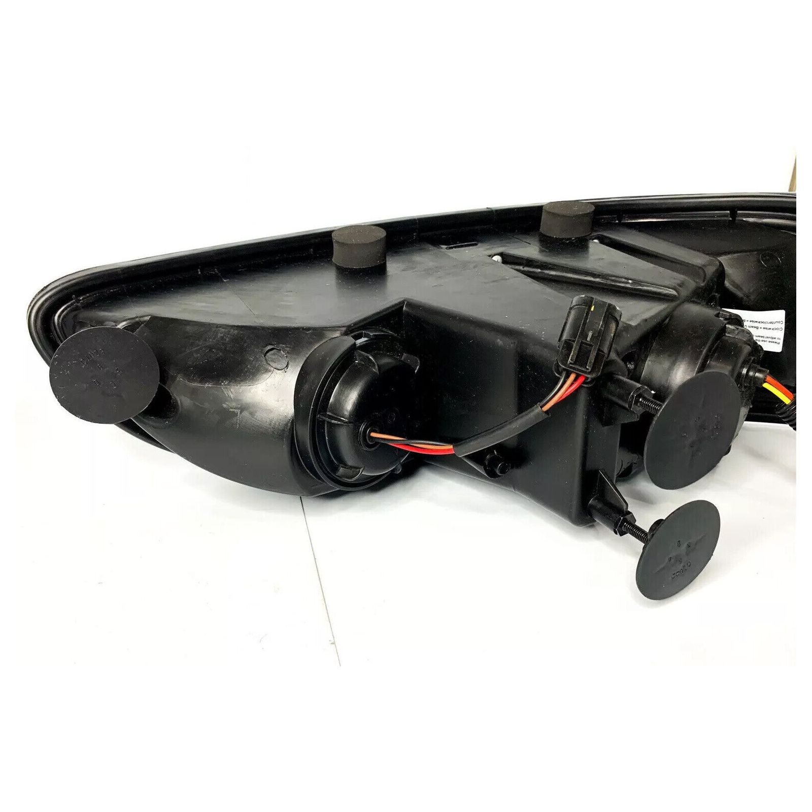 Pair Chrome Projection Headlights Dual Function Led Light Bar For 330 386/387_voghion.com