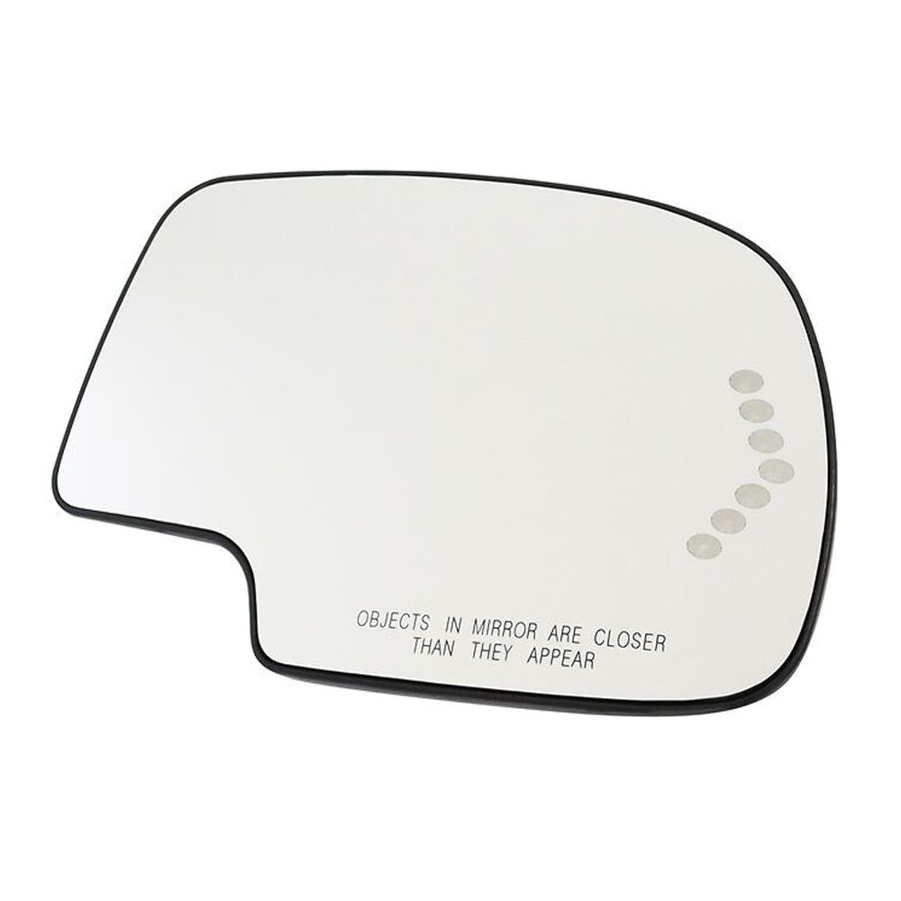 For 2000-2006 Cadillac Escalade Passenger Side Mirror Glass With Signal Light_voghion.com