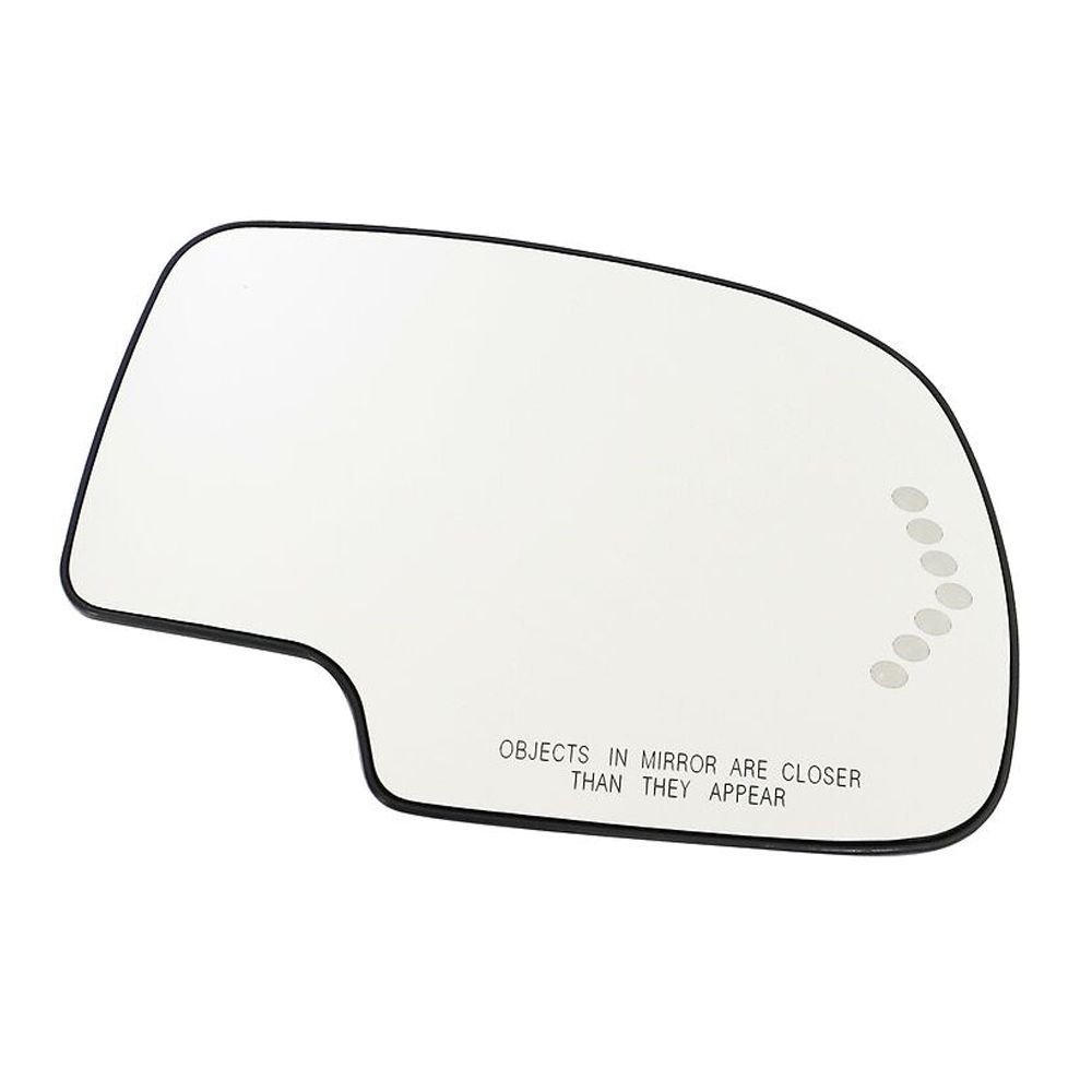 For 2000-2006 Cadillac Escalade Passenger Side Mirror Glass With Signal Light_voghion.com