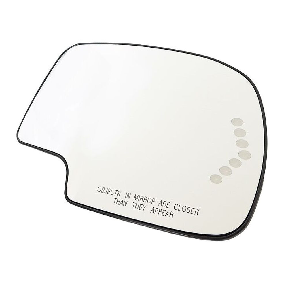 For 2000-2006 Cadillac Escalade Passenger Side Mirror Glass With Signal Light_voghion.com