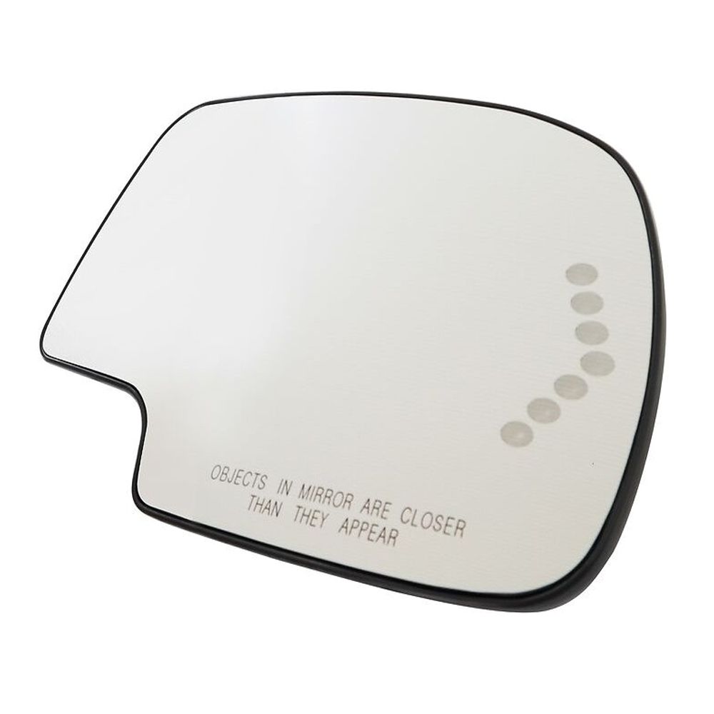 For 2000-2006 Cadillac Escalade Passenger Side Mirror Glass With Signal Light_voghion.com