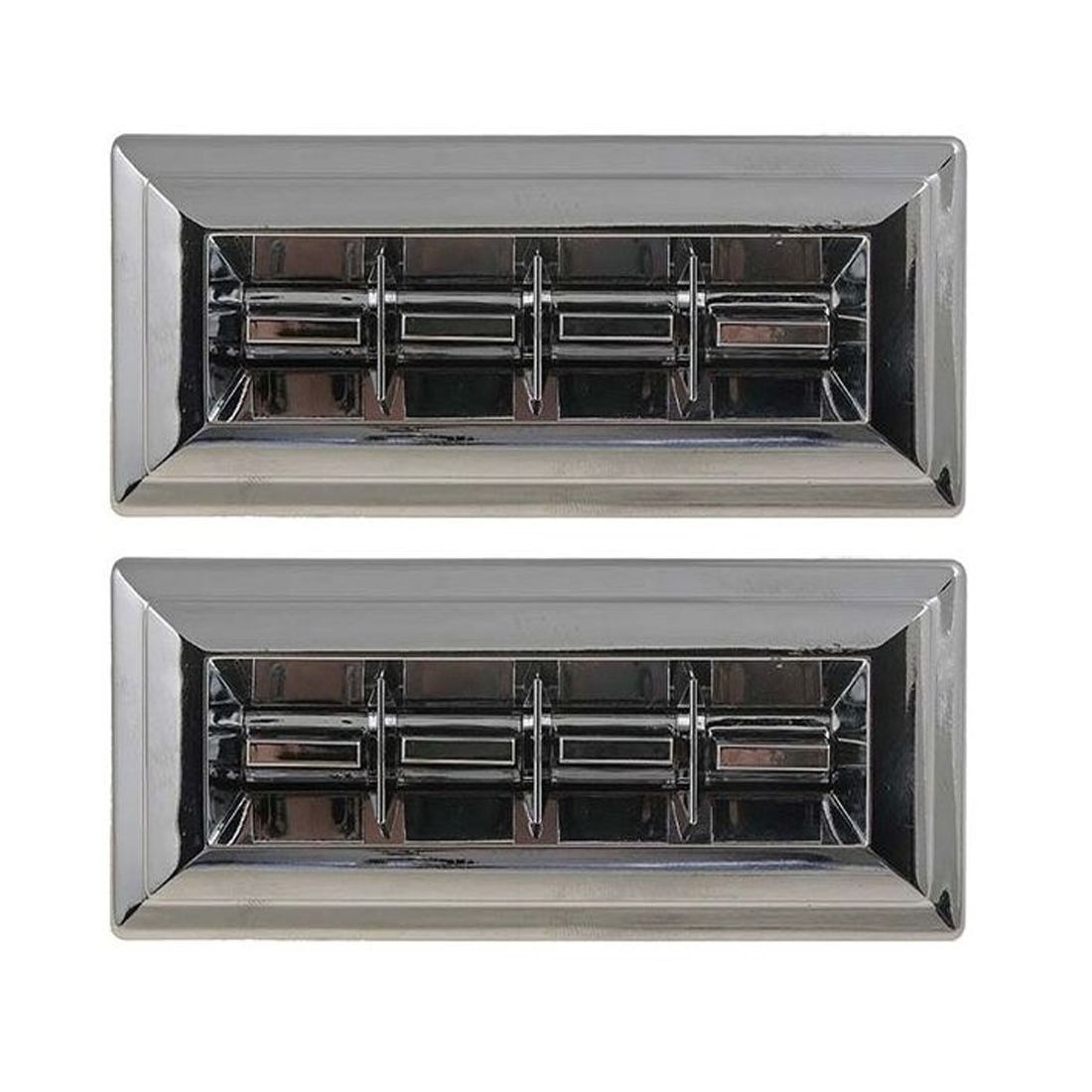 2 Sets Of - Power Window Switch Front Driver Left Side Chrome_voghion.com