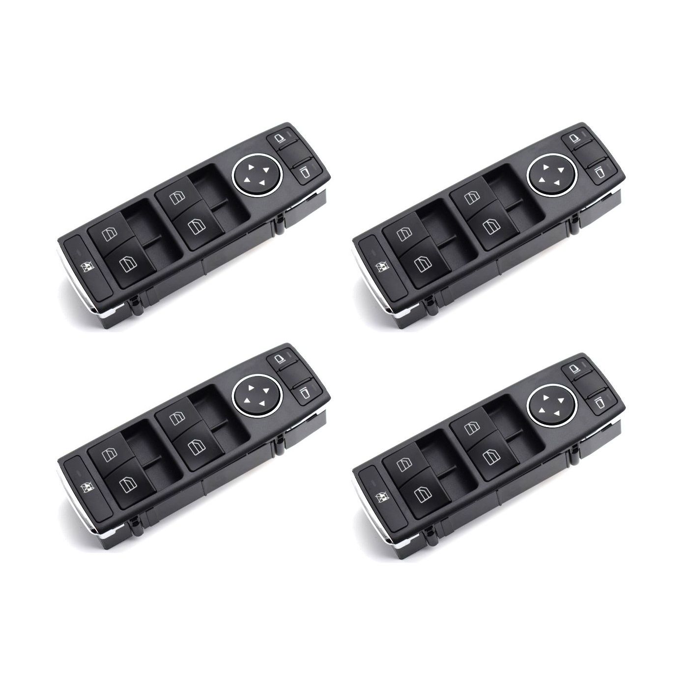 4 Sets Of - Mercedes A2049055302 Power Master Window Switch_voghion.com
