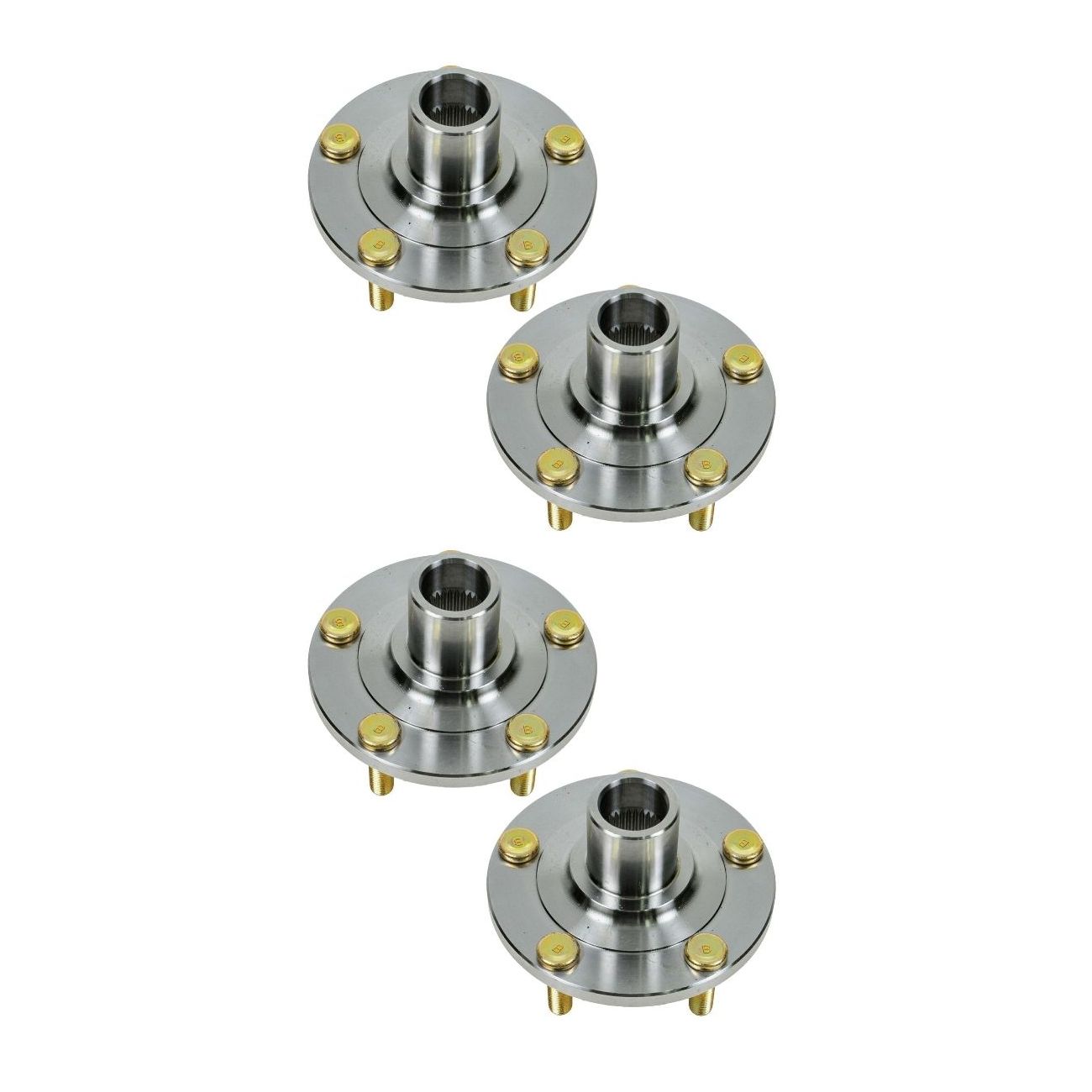 4 PCS - Front Wheel Hub Assembly Left/Right Set For 2005-2013 2006-2013_voghion.com