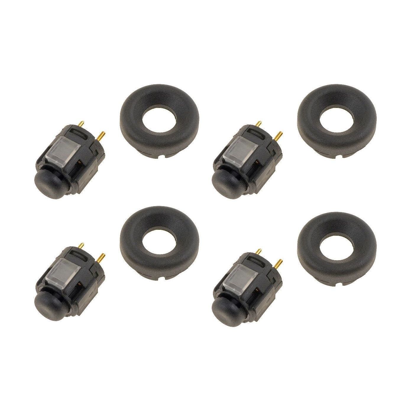 4 Sets Of - Automatic Transmission Overdrive Button Kit-Auto Trans Overdrive Button_voghion.com