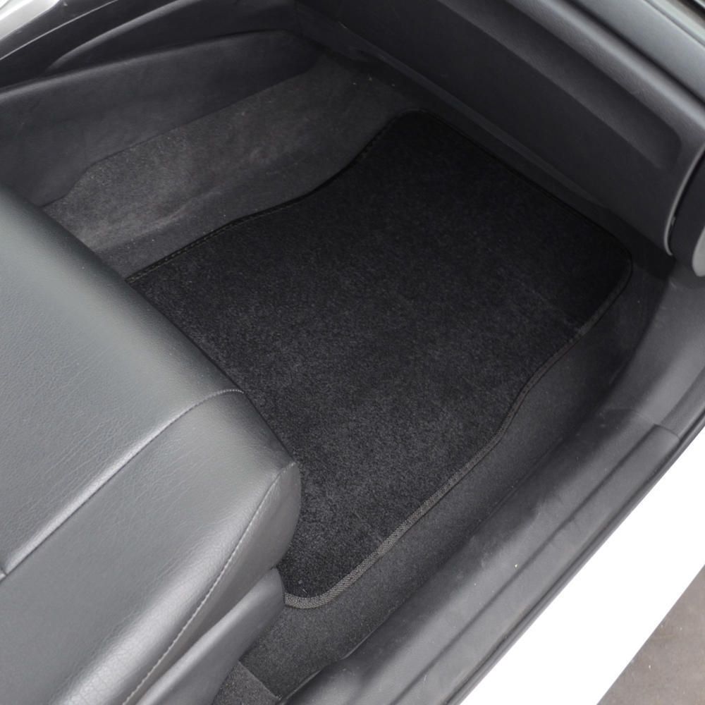 4pc Car Interior Solid Black Car Floor Mats Liner Pads For 15 Leon Mat Standard_voghion.com