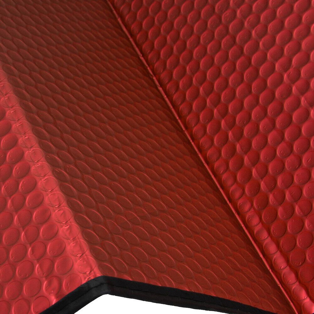 For 07 H3 X Reflective Red Fold-able Car Sun Shade Auto Windshield Front Window_voghion.com