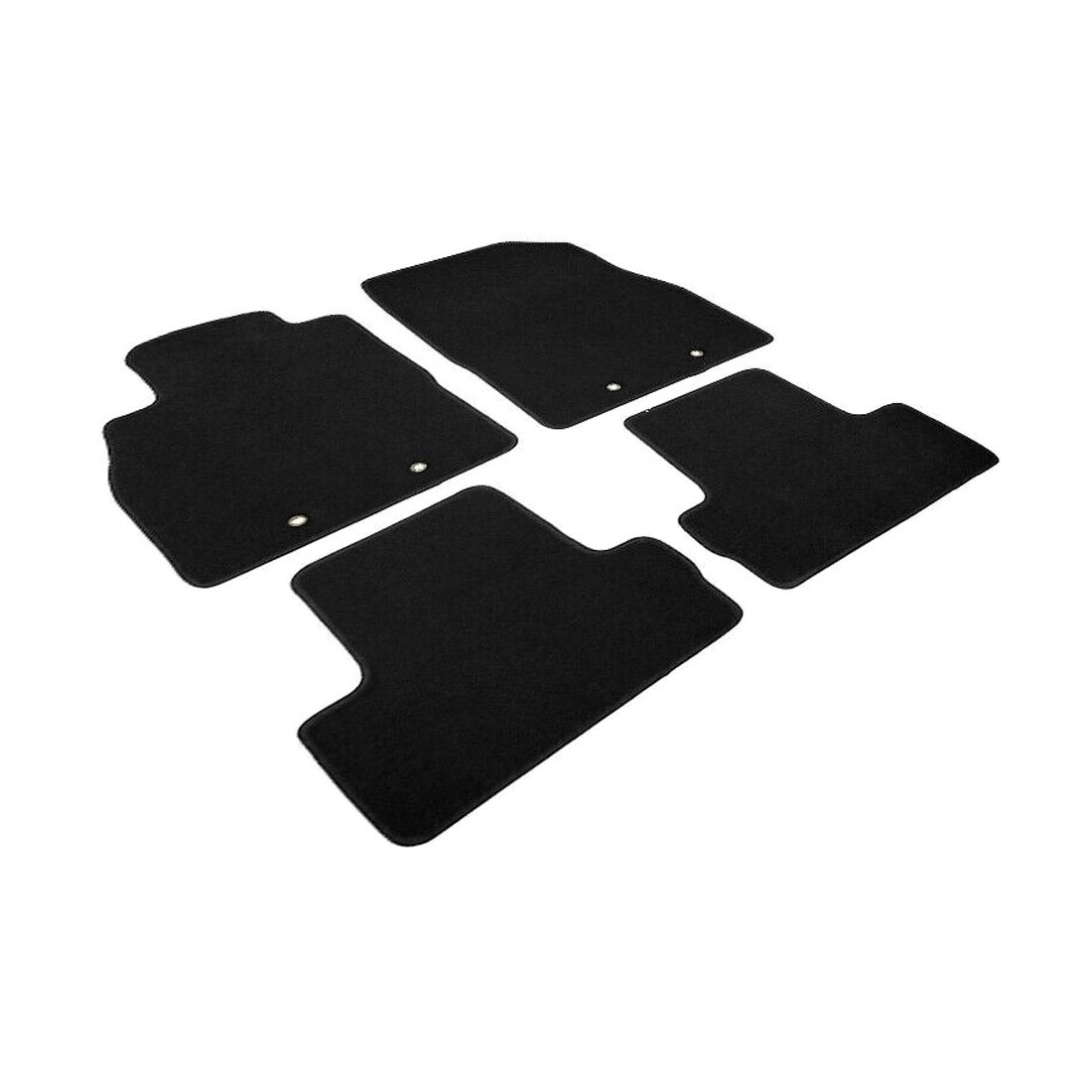 For Chevrolet 11-15 Volt Volt Floor Mats Front & Rear Carpet 4PC Black Nylon_voghion.com