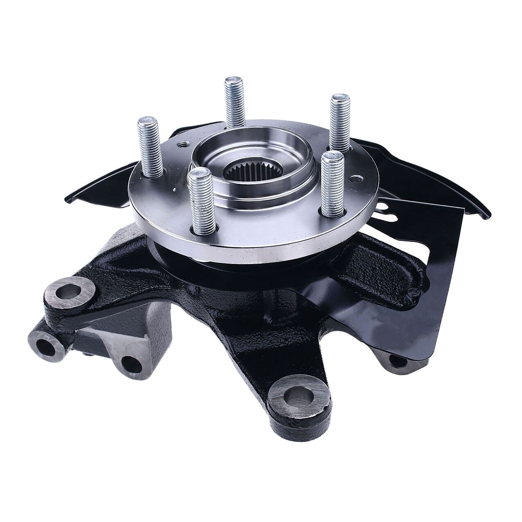 For 2007-2012 CX-7 Front Left Wheel Bearing And Hub Assembly Steering Knuckles_voghion.com