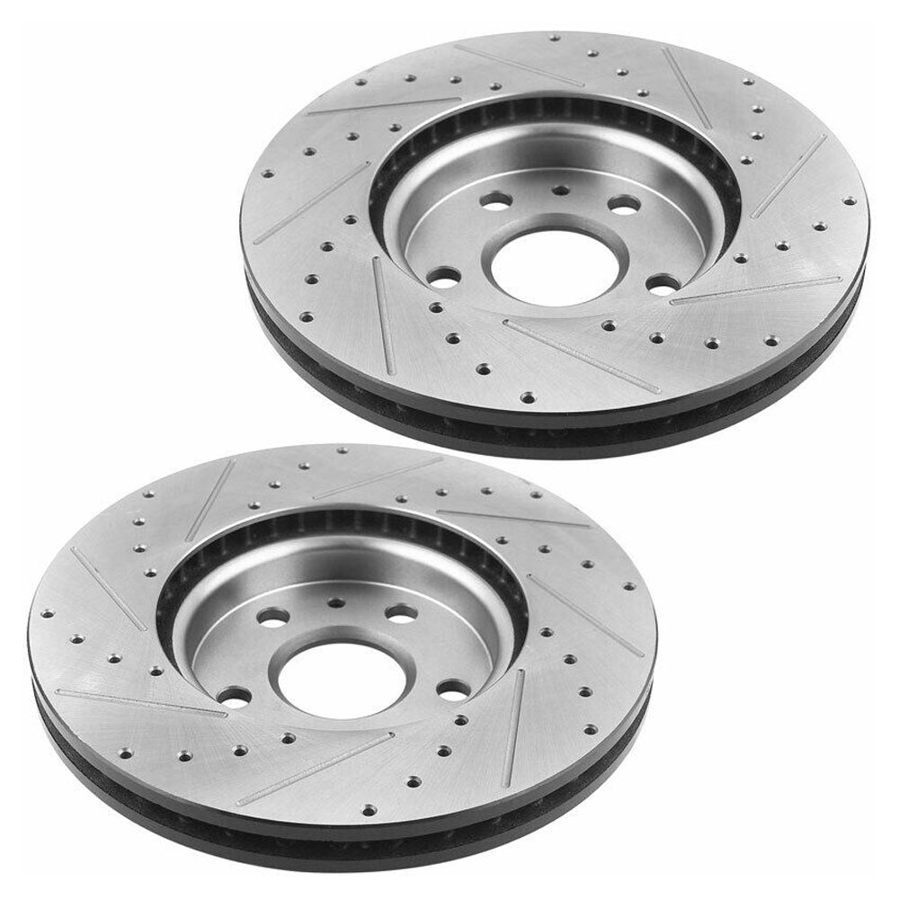 For 2012-2016 Buick LaCrosse Leather Sedan 321Mm Front E-Coating Brake Rotors_voghion.com