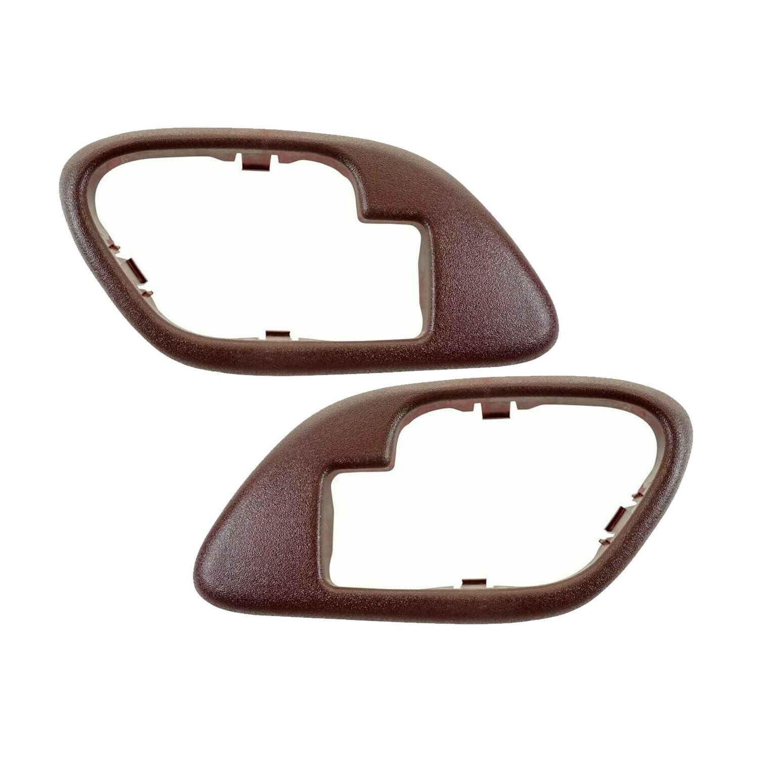For 96-97 C1500 Base Extended Cab Pickup Interior Inside Door Handle Bezel Pair_voghion.com