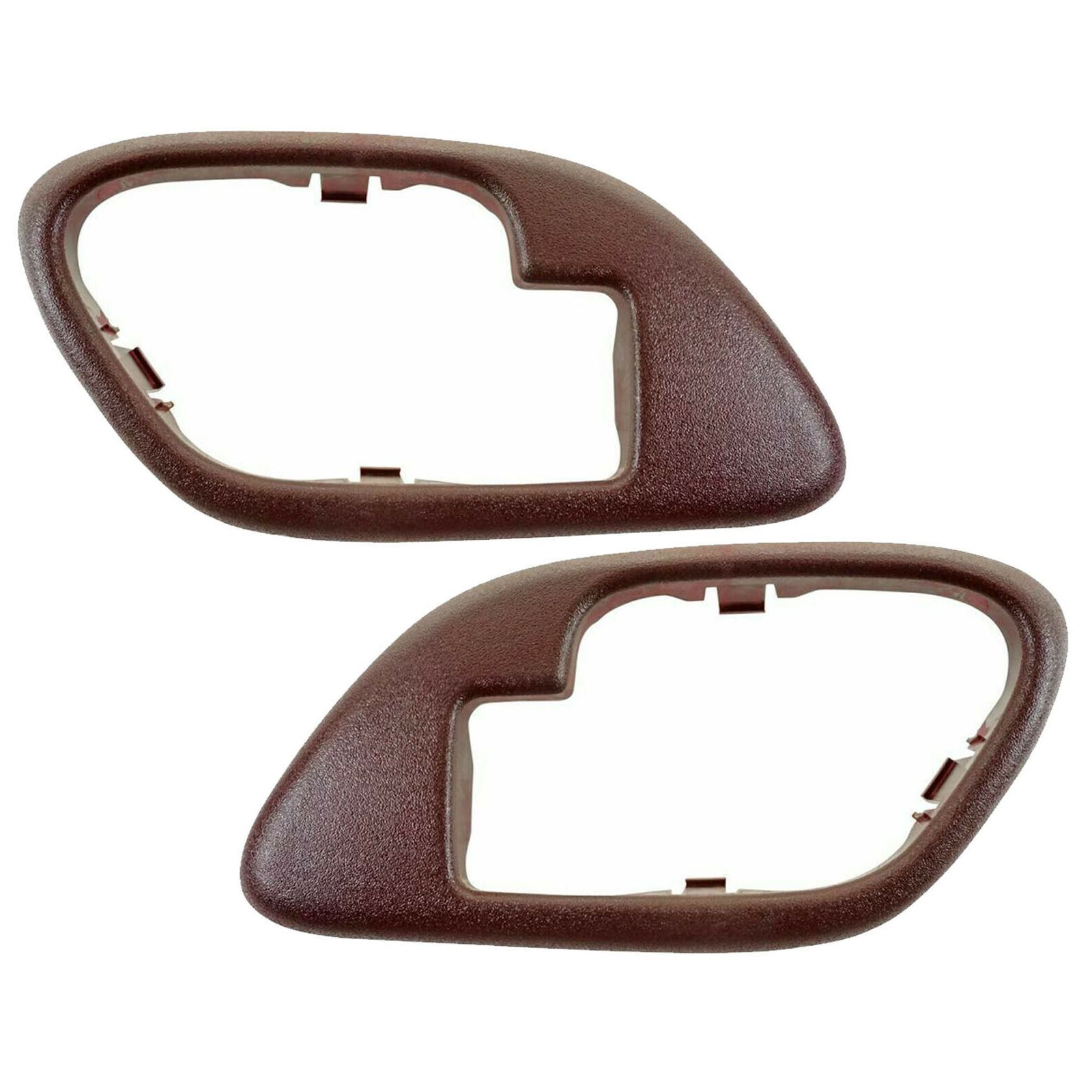 For 96-97 C1500 Base Extended Cab Pickup Interior Inside Door Handle Bezel Pair_voghion.com